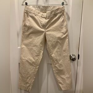 J Crew Stretch Cropped Chino